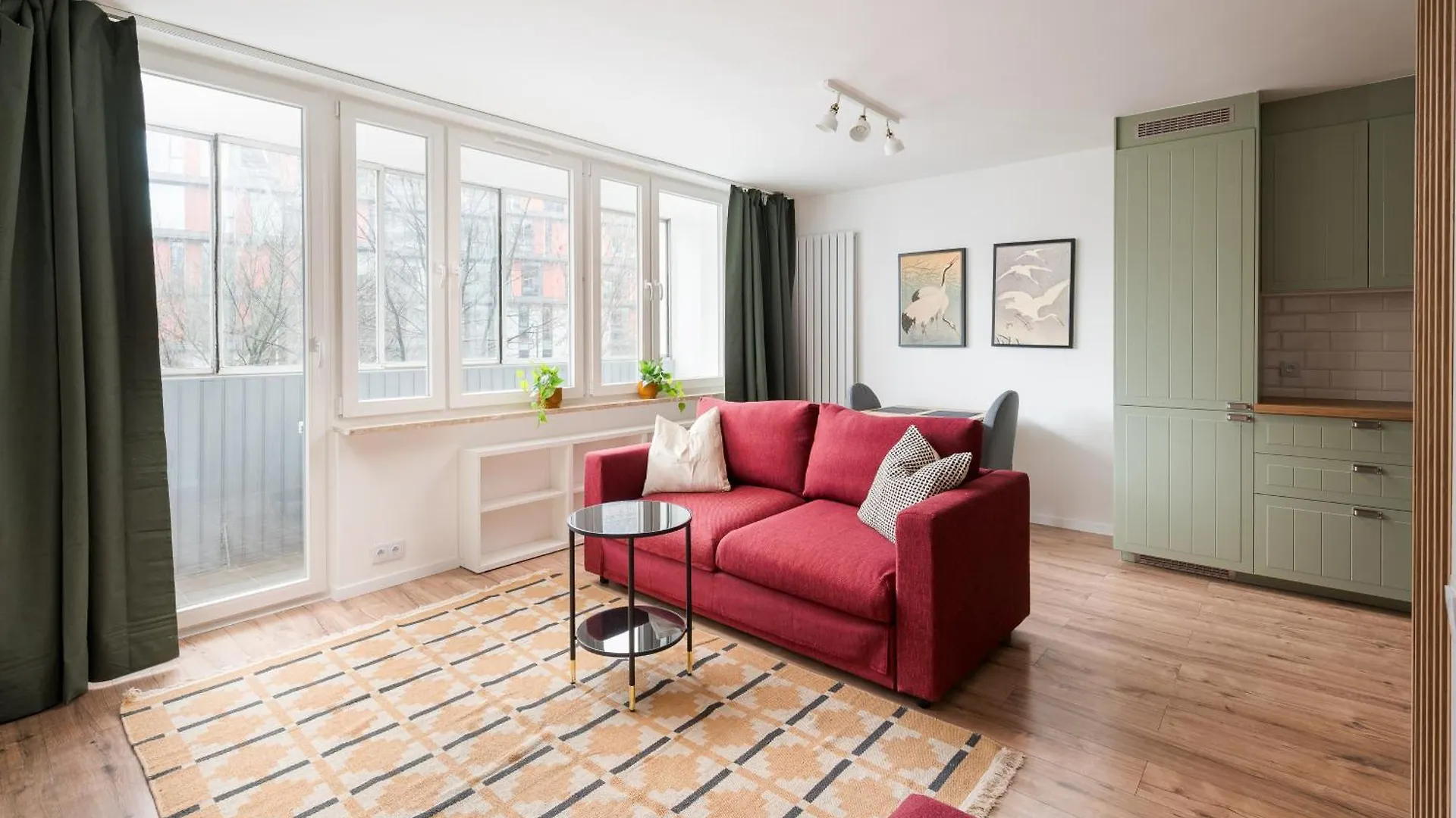 Warszawa Wilenska Deluxe Studio Apartman Varsó