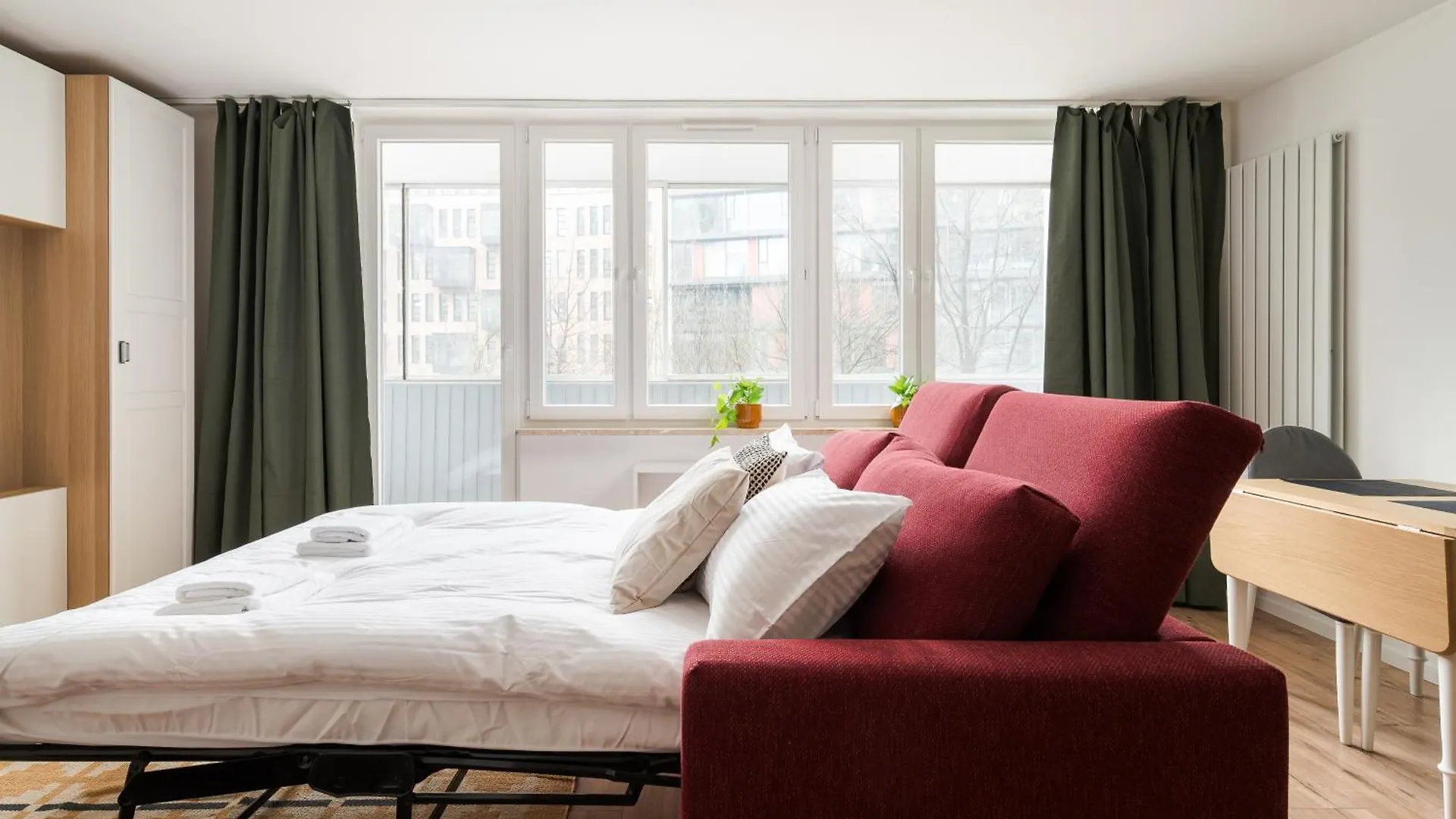 Warszawa Wilenska Deluxe Studio Varsó